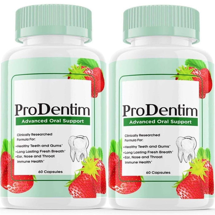 Prodentim Dental Formula for Gums and Teeth Health, 120 Capsules (2-Pack)