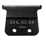 BaBylissPRO Barberology Deep Tooth DLC 2 Replacement Blade for Outlining Hair Trimmers (FX707BD2), Black