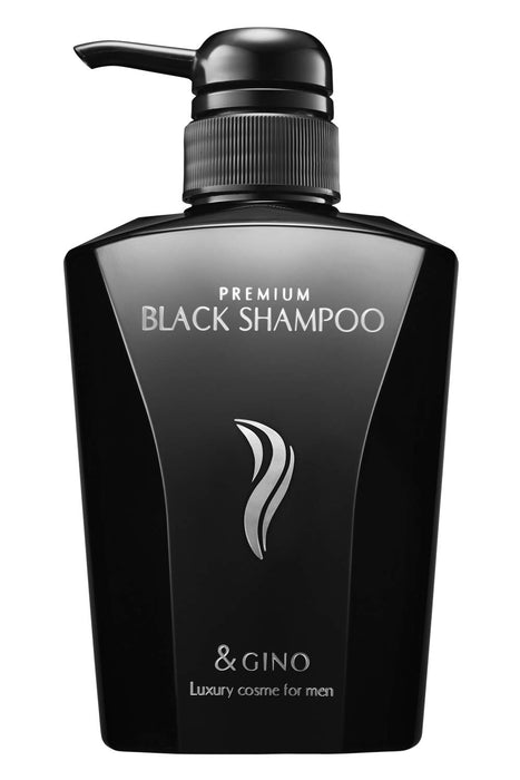 &GINO Scalp Care Premium Black Shampoo 400ml [For Scalp, Men's Use]