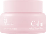 [9 wishes] Calm pH Ice Cream 1.7Fl. Oz, Soothing Cream After Sun Care - COOL DOWN - Sunburn Relief - Calm Irritated Senstive Skin Sunburn