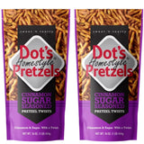 Dot's Pretzels Cinnamon Sugar Pretzel Twists | 2, 16 oz Bags