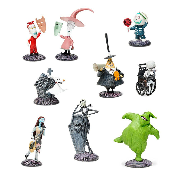 Disney Tim Burton's The Nightmare Before Christmas Deluxe Figure Play Set