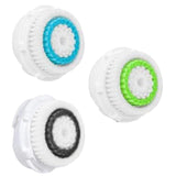 Facial Cleansing Brush Head Replacements Compatible with Clarisonic Mia 1, Mia 2, Mia Fit, Alpha Fit, Smart Profile Uplift, Deep Pore Face Brush Head Replacement Cleaning Tool (3 Pack)