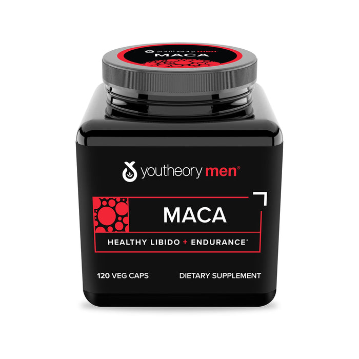 Youtheory Men's Maca Advanced with Peruvian Ginseng, 120 Count