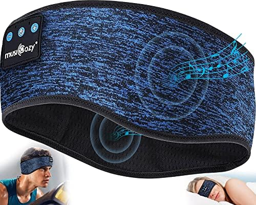 MUSICOZY Bluetooth 5.4 Sleep Headphones, Wireless Headband with HD Stereo Speakers for Running, Workout, Yoga, and Sleep for Men & Women