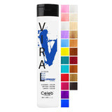 Celeb Luxury Viral Colorwash, Professional Semi-Permanent Hair Color Depositing Shampoo, Blue, 8.25 Fl Oz (Pack of 1)