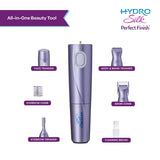 SCHICK HYDRI SILK Perfect Finish Trimmer, 8-in-1 Grooming Kit for Women