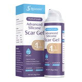 Skiennix Advanced Scar Gel Cream 50g, Silicone Scar Gel, Reduces The Appearance of Scars from Surgical Scars, Stretch Marks, Burns, Injury, Keloids,and More, Effective for Both Old & New Scars