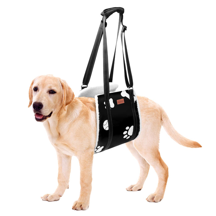 LOOBANI Dog Sling for Large Dogs Hind Leg Support, Portable Dog Lift Harness for Back Legs, Comfortable Leg Support Assistance for Elderly Dogs with Hip, ACL Brace, Senior, Injured (X-Large)