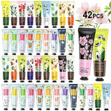 42 Pack Hand Cream Gifts Set- Lotion Sets for Women Gift, Moisturizing Hand Cream For Dry Cracked Hands, Natural Plant Fragrance Hand Lotion Travel Size, Gifts For Women
