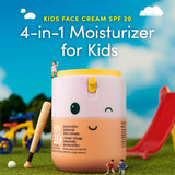 Evereden Kids Face Cream, 1.7 oz. | Fragrance-Free and Natural Kids Face Lotion with SPF 20 | Clean and Non-Toxic Kids Face Moisturizer | Multi-Vitamin Skin Care for Kids