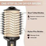 Lopeie Hair Dryer Brush Blow Dryer Brush in One, 4 in 1 Hair Dryer and Styler Volumizer with Oval Barrel, Professional Salon Hot Air Brush for All Hair Types