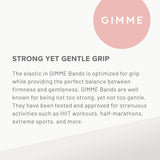 Gimme Beauty - Any Fit No Damage Hair Ties - Blondie - Seamless Microfiber Hair Elastic - Hair Accessories With All Day Hold - No Snagging, Dents, or Breakage Hair Tie Pack (9 Count)