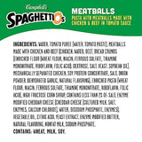 SpaghettiOs Canned Pasta with Meatballs, 15.6 oz Can (Pack of 24)