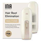 INIA Laser Hair Removal Device for Women and Men, INIA Fond Hair Remover with Long-Lasting in Hair Reduction for Body&Face, Safe at-home Results for Armpits, Bikini and Legs