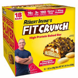 Generic Chef_Robert_Irvine’s Fit_crunch Whey Protein Bars, 18-count, 1.62oz, Chocolate Peanut Butter