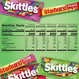 SKITTLES & STARBURST Chewy Candy Graduation Gifts, 18 Ct Bulk Box