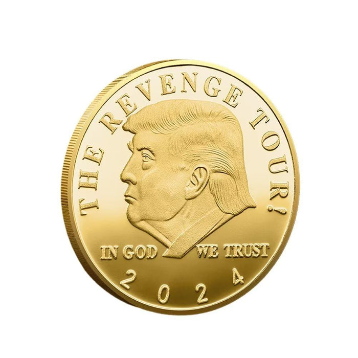 President Donald Trump Coin, Trump 2024 Coin The Revenge Tour Coin