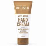 Retinol Anti-Aging Hand Cream – The Original Brand For Younger Looking Hands –Rich, Velvety Hand Cream Conditions & Protects Skin, Nails & Cuticles – Vitamin A Minimizes Age’s Effect on Skin