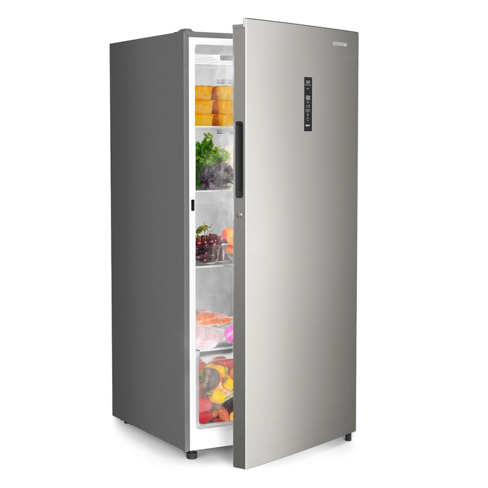 Upstreman 14.0 Cu.Ft. Upright Freezer, Convertible Freezer Fridge with Smart Electronic Control, Frost Free, Energy Star, Quiet Operation, Stand Up Freezer for Homes, Office, Garage-UF14