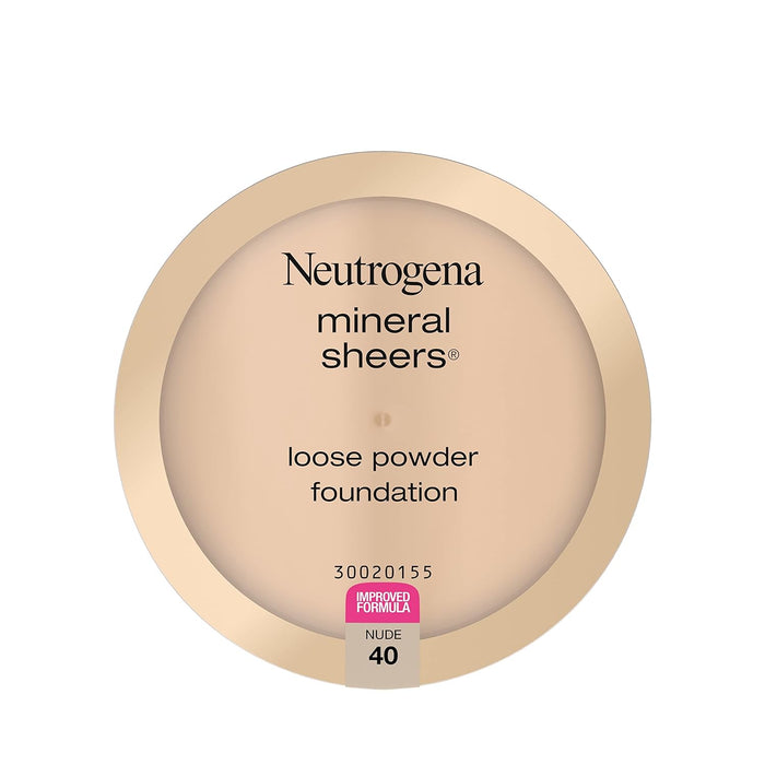 Neutrogena mineral Sheers Loose Powder Foundation #40 Nude 0.19 oz