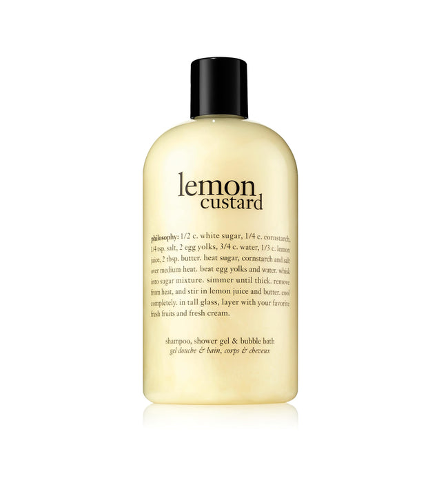philosophy - lemon custard shower gel, 16 oz