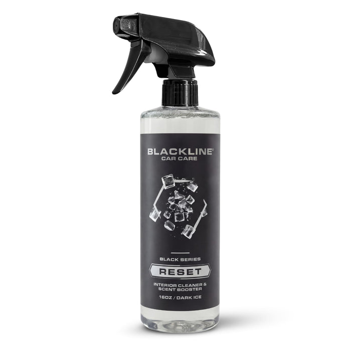 Blackline Luxury Scented Leather Interior Car Cleaner Reset Deep Cleans & Deodorizes All Surfaces, pH-Neutral High-Foam Formula, Long-Lasting Premium Fragrance and Deodorization for Car