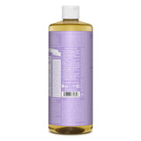 Dr. Bronner's - Pure-Castile Liquid Soap (Lavender, 32 ounce, 2-Pack) - Made with Organic Oils, 18-in-1 Uses: Face, Body, Hair, Laundry, Pets and Dishes, Concentrated, Vegan, Non-GMO