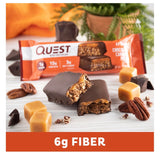 Quest Protein Bar, Crispy Chocolate Caramel Pecan & Crispy Chocolate Peanut Butter. (2pack)