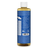 Dr. Bronner's - Pure-Castile Liquid Soap (Peppermint, 16 ounce, 2-Pack) - Made with Organic Oils, 18-in-1 Uses: Face, Body, Hair, Laundry, Pets and Dishes, Concentrated, Vegan, Non-GMO