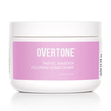 oVertone Haircare Color Depositing Conditioner - 8 oz Semi Permanent Hair Color Conditioner with Shea Butter & Coconut Oil - Pastel Magenta Temporary Cruelty-Free Hair Color (Pastel Magenta)