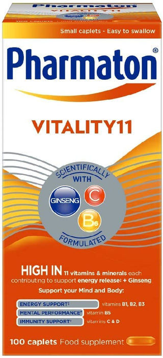 VERBASA CONFEC  of Pharmaton Vitality 11 with Ginseng 100 Caplets