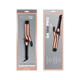 INFINITIPRO BY CONAIR Rose Gold Titanium 1 1/2-Inch Curling Iron, 1 ½ inch barrel produces soft waves – for use on medium and long hair