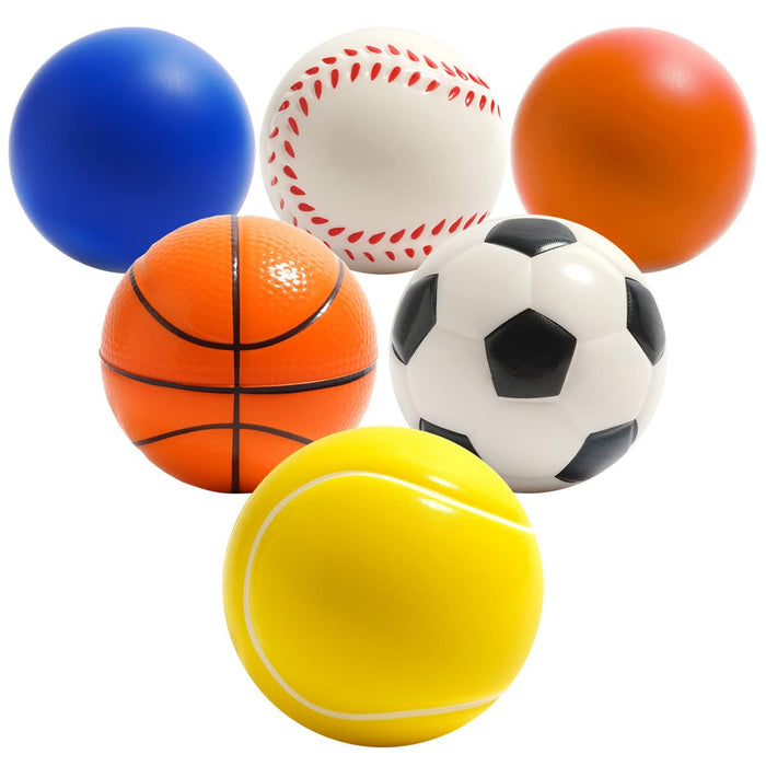 Yonge & Finch Outdoor Toys for Toddlers 1-3, Balls for Toddlers 1-3, Indoor Balls Toy for Kids, 2 Year Old Toys, Stress Balls Bulk, Soft Play Equipment, Gifts for 2 Year Old Boys Set1