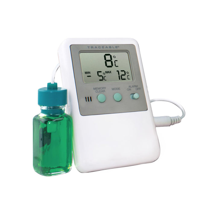 Traceable Calibrated Fridge/Freezer Digital Thermometer; 1 Bottle Probe