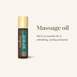 Young Living Deep Relief Essential Oil Roll-On | 10ml Easy-to-Use Roll On Applicator | Aromatherapy roll on with Peppermint, Wintergreen, and Copaiba | Soothe Fatigued Muscles After Physical Activity