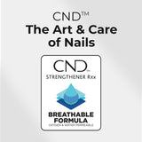 CND™ Strengthener RXx, Nail Strengthener for Tougher, Stronger Nails & Protection for Thin Nails, 0.5 Fl Oz (Pack of 1)