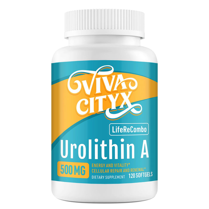 Vivacityx Urolithin A & NAD+ Softgels - 120 Count, 60-Day Supply