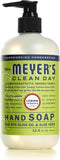 MRS. MEYER'S CLEAN DAY Holiday Hand Soap Bundle (Lavender + Lemon Verbena, Rainwater + Oat Blossom)