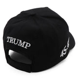 MAGA Hat Trump Hat 2024 45-47 Trump Merchandise Make America Great Again Hat Donald Trump USA Flag Baseball Cap Black