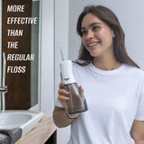 WetFloss - Water Dental Flosser – Cordless Water Flosser - Rechargeable Water Floss - IPX7 – Waterproof - Oral Irrigator Water Flosser - Water Flosser for Braces