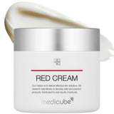 Medicube Red Cream 2.0 || Low-irritating formula for trouble-prone skin | Soothing and relieving | Formulated with BHA, Niacinamide & Adenosine | Non-comedogenic | Korean skincare (1.69fl.oz.)