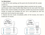 Herpes Blood Test Kit Oral & Genital Simplex Virus Dual Panel HSV 1 & 2 STI CE