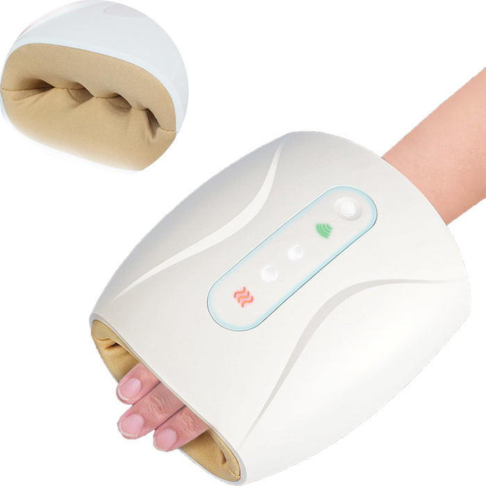 Nuubliss Compression Heat Massager, 2023 New Hand Massager with Heat and Compression, Hand Massager Machine Finger Independent Massage for Pain Relief,Carpal Tunnel and Finger Numbness