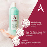 Alpha Skin Care Moisturizing Body Wash | Anti-Aging Formula | Glycolic Alpha Hydroxy Acid (AHA) | Vitamin E & Aloe Vera | Conditions & Soothes | For All Skin Types | 12 Fl Oz (3 Pack)