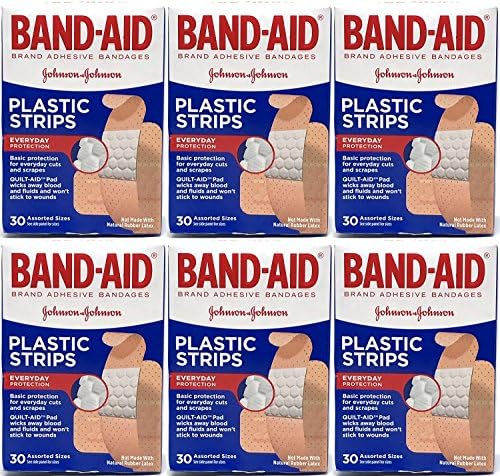 BAND-AID® BRAND TRU-STAY™ PLASTIC BANDAGES ASSORTED SIZES, 30 CT