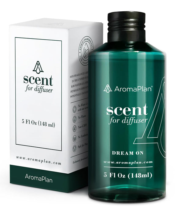 Aromaplan Hotel Scents Dream On 5 Fl Oz, USA Fragrance- Home Luxury Aroma & Hotel Collection Diffuser Oil- Hotel Diffuser Oil for Aromatherapy- USA Made, Bigger Bottle, Bolder Aroma & Longer Lasting