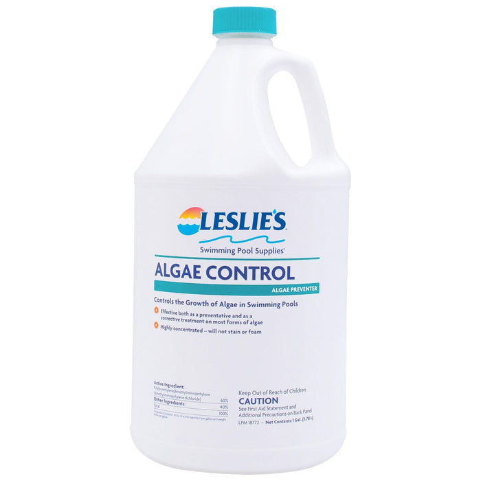Leslie's Algae Preventative - Non-Staining Algae Control for Swimming Pools, Spas, and Hot Tubs - 1 Gallon