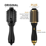 LANDOT Hair Blow Dryer Brush and Volumizer, One-Step Hot Air Brush for Drying, Straightening, Volumizing