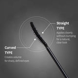 BENTON Honest Black Eyelash Serum - Eyelash Growth Serum for Thicker, Fuller Lashes - Create a Makeup Look with Black Tint, 0.27 fl. Oz